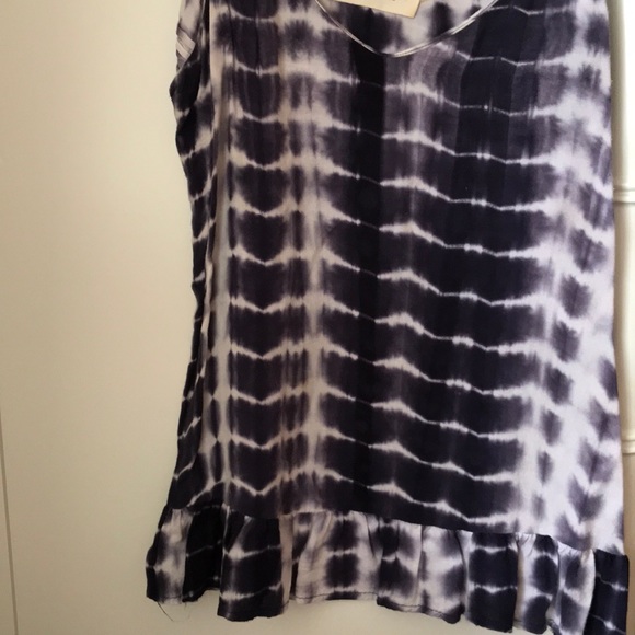 Tie Dye Ruffle Tank - Picture 3 of 3
